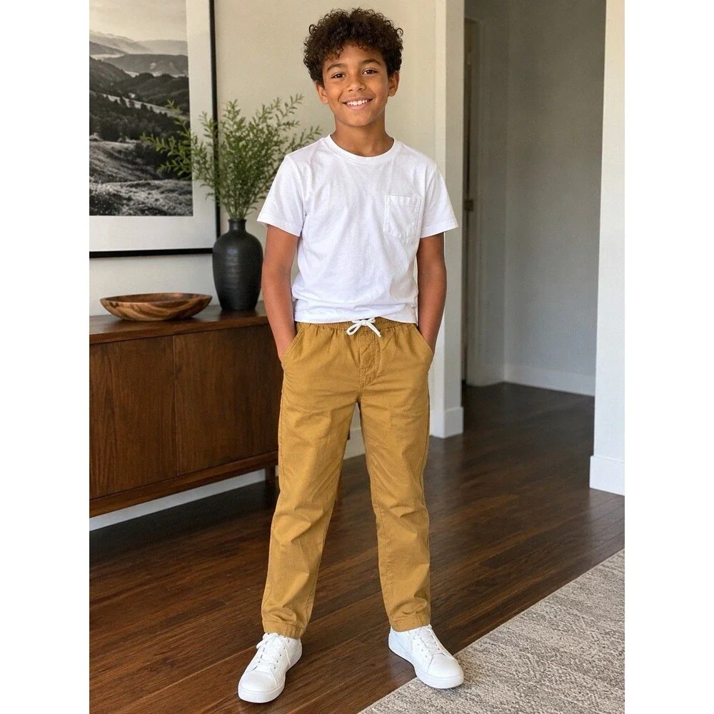Carters size 12 Brown Corduroy Lightweight Pants Boys